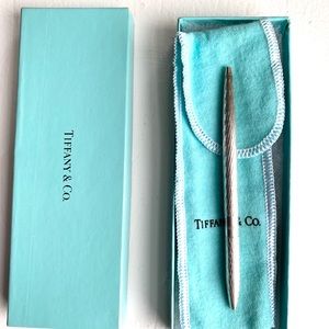 Elegant Vintage Diamond Tiffany Sterling Pen